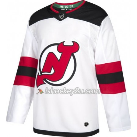 Mænd NHL New Jersey Devils Trøje Blank Adidas Hvid Authentic Mænd NHL New Jersey Devils Trøje Blank Adidas Hvid Authentic